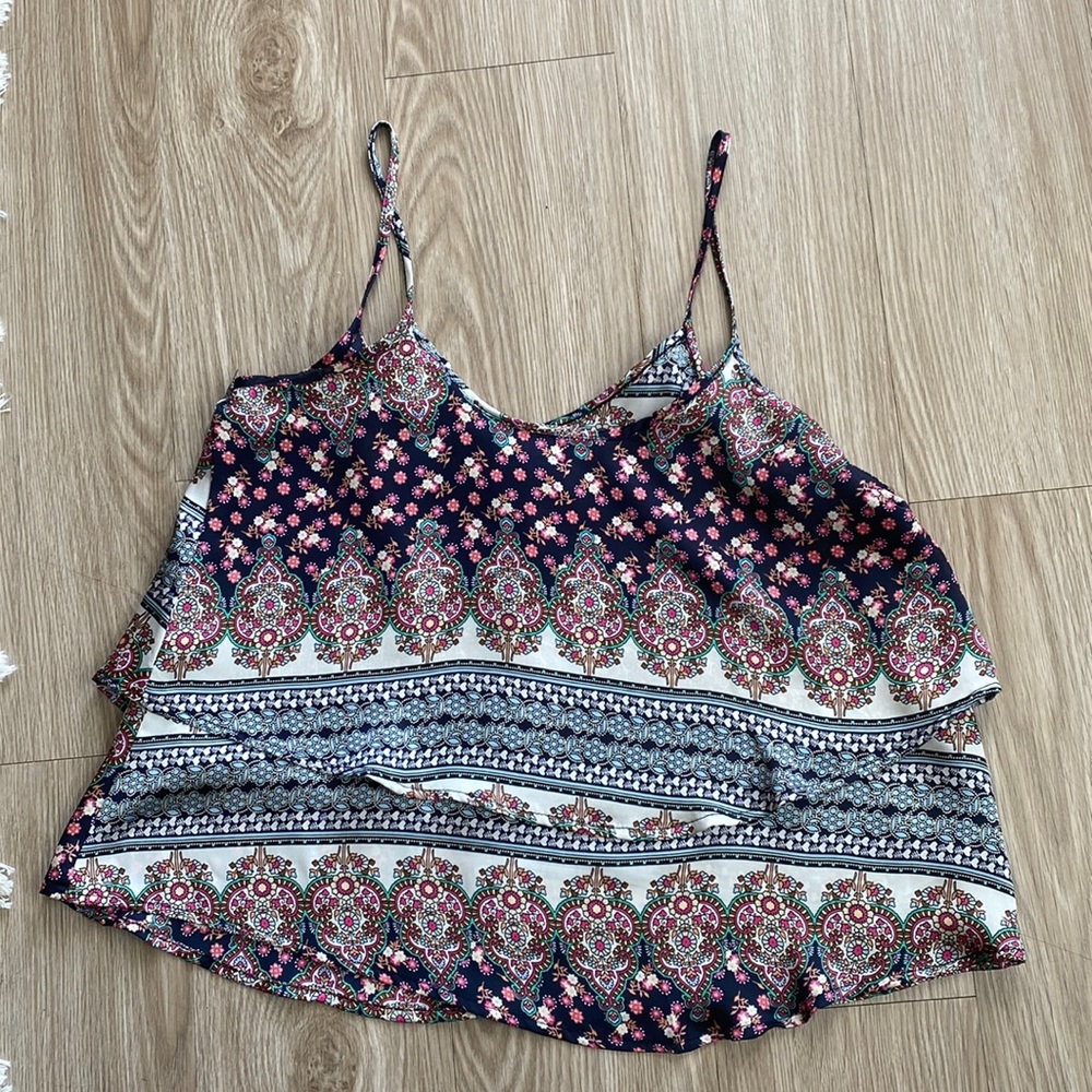 Charlotte Russe spaghetti strap tank top.